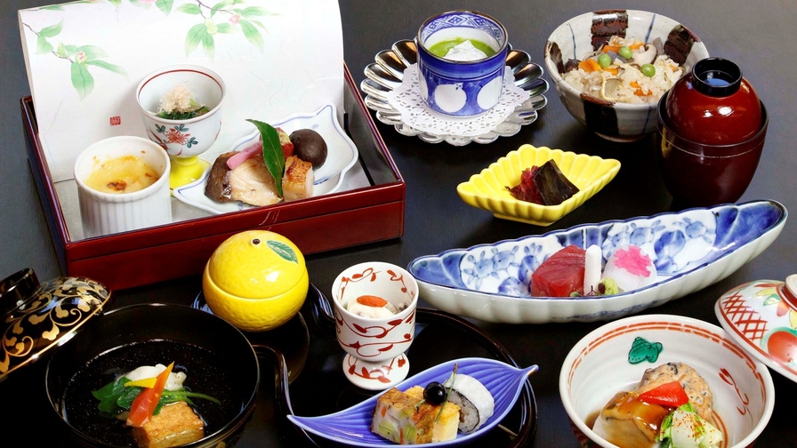 ■日本料理■庭園を眺めながら癒しの空間で日本料理を堪能